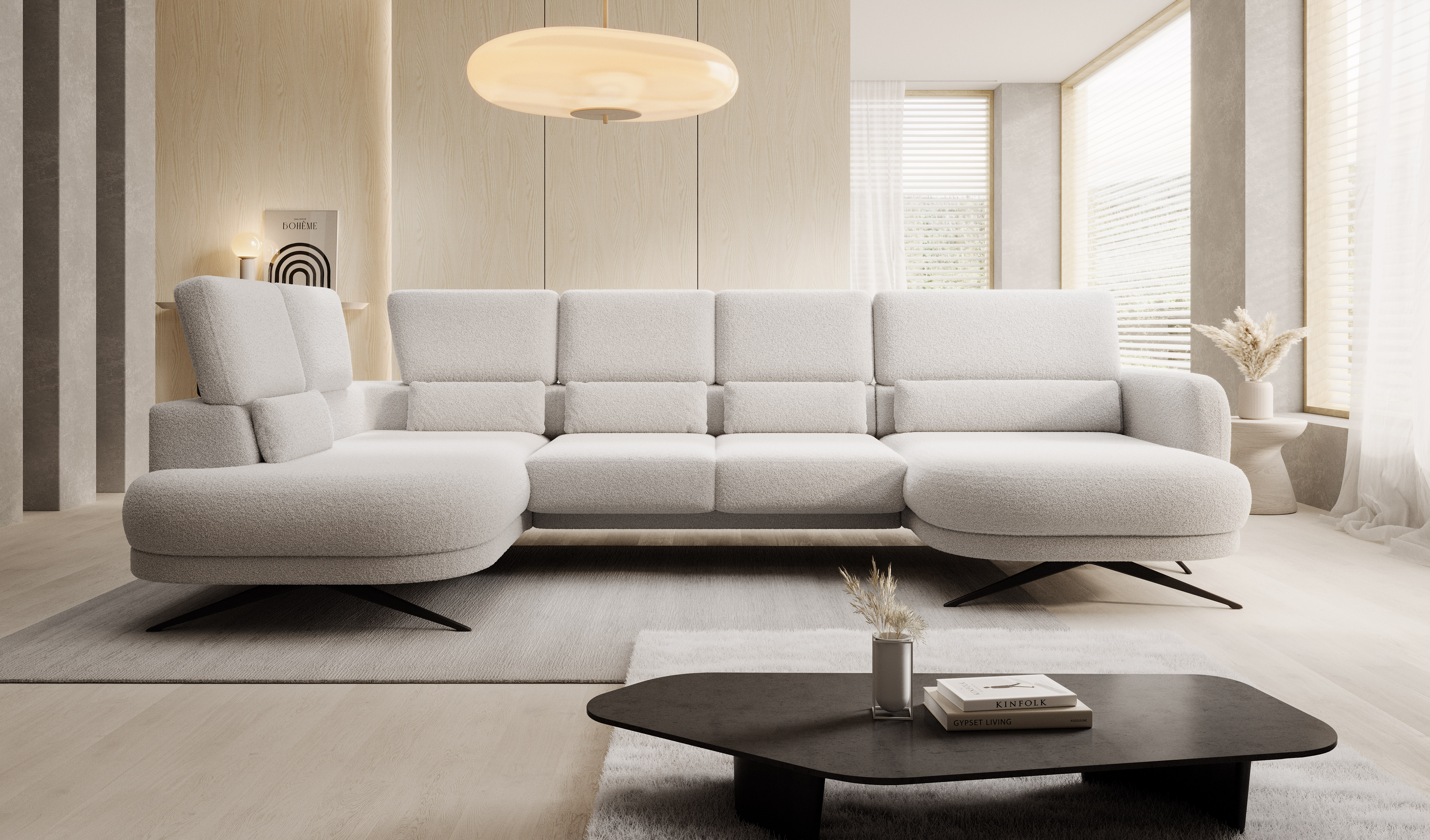 Ecksofa Ilusio XL Now or Never 01 Dekor Relaxfunktion